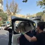 شیشه عقب پرادو