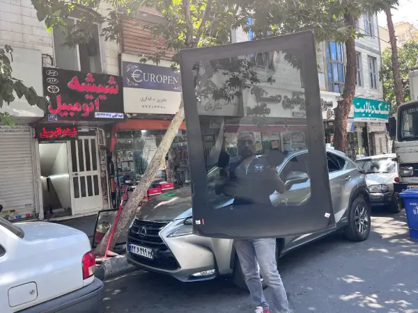 شیشه سانروف لکسوس nx 2
