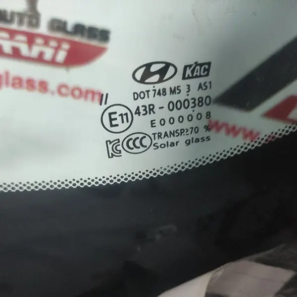 کد فنی شیشه جلو وای اف